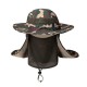 Men Outdoor Climbing Sunshade Hat Casual 360 Degree Sun Protection Uv  Fishing Cap with Face Cover