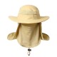 Men Outdoor Climbing Sunshade Hat Casual 360 Degree Sun Protection Uv  Fishing Cap with Face Cover