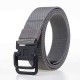 Men Plate Buckle Canvas Belt Sport Durable Pants Strip Outdoor Wild Casual Belt