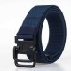 Men Plate Buckle Canvas Belt Sport Durable Pants Strip Outdoor Wild Casual Belt