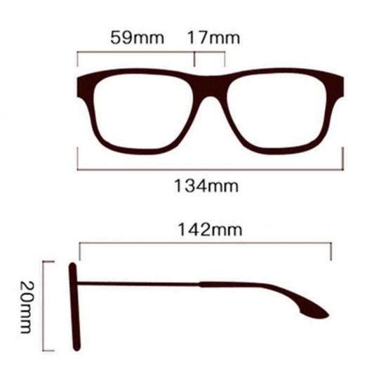 Men Women Folding Anti-fatigue Ultra Light Reading Glasses Fashion Elegant Portable Glasses