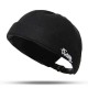 Men Women Letter Embroidery French Brimless Hats Leisure Cotton Adjustable Skullcap