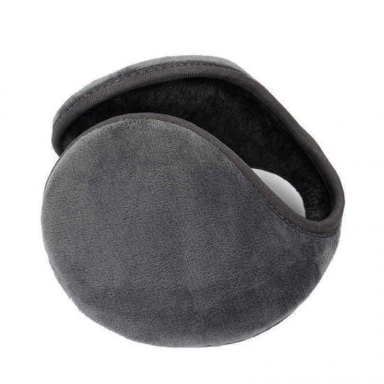 Men Women Plush Winter Warm Ear Cover Ears Protection Outdoor Windproof Back Wearing Earmuffs