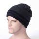 Men Women Winter Warm Thicken Plus Velvet Knit Cap Outdoor Ski Double Layers Beanie Skullcap Hat