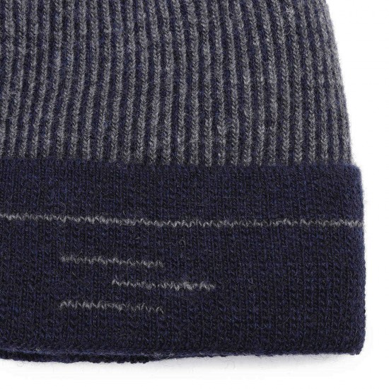 Men Women Winter Warm Thicken Plus Velvet Knit Cap Outdoor Ski Double Layers Beanie Skullcap Hat