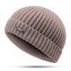 Men Women Winter Windproof Warm Knit Beanie Cap Outdoor Slouch Skullcap