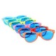 Men's Or Women's Blue Lenses Large Glass Frame Wacky Glasses