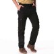 Mens Plus Big Size 30-46 Cargo Pants Outdoors Loose Cotton Multi Pocket Causal Solid Color Pants