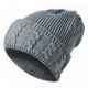 Mens Solid Warm Knitted Hats Casual Outdoor Skullies Beanies Hat