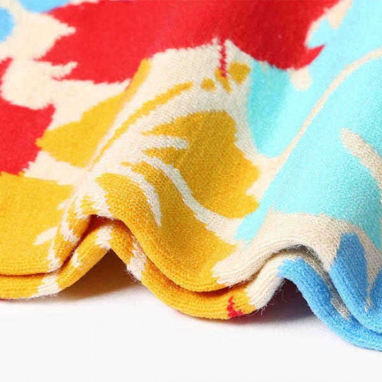 Mens Women British Style Cotton Socks Casual Warm Breathable Middle Tube Socks Mens Women British Style Cotton Socks Casual Warm Breathable Middle Tube Socks