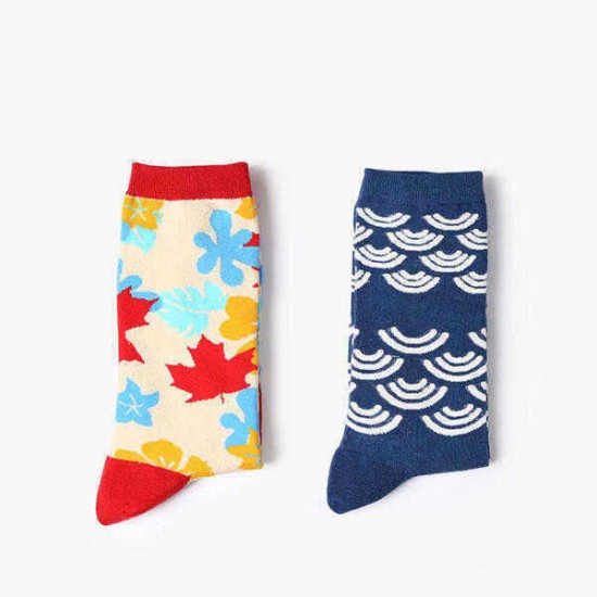 Mens Women British Style Cotton Socks Casual Warm Breathable Middle Tube Socks Mens Women British Style Cotton Socks Casual Warm Breathable Middle Tube Socks