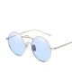 Mens Womens Circle Round Vintage Anti-UV Eyeglasses Clear Lens Casual Sunglasses