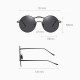 Mens Womens Circle Round Vintage Anti-UV Eyeglasses Clear Lens Casual Sunglasses