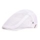 Mens Womens Summer Mesh Breathable Painter Beret Caps Otudoor Flat Visor Forward Hat