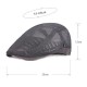 Mens Womens Summer Mesh Breathable Painter Beret Caps Otudoor Flat Visor Forward Hat