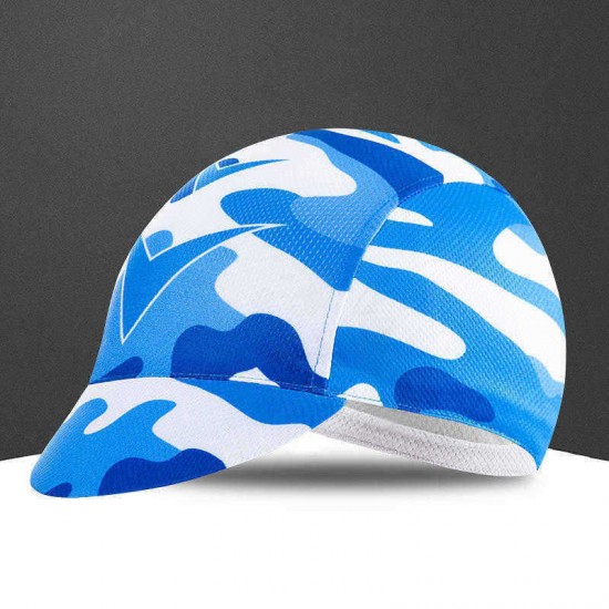 Mens Womens Sweat-absorbent Breathable Riding Cap Outdoor Sunscreen Cycling Hat