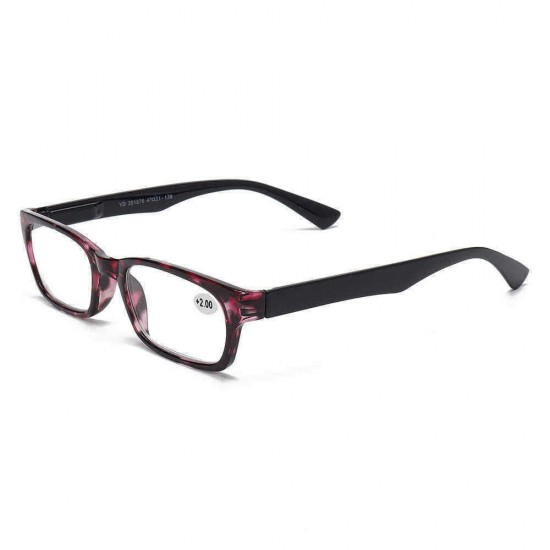 Mens Womens TR90 Ultralight Full Frame Reading Glasses Casual Resin Presbyopic Eyeglasses