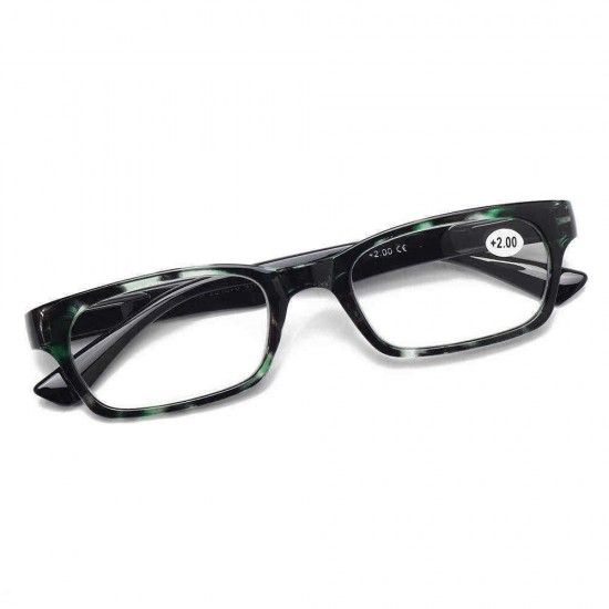 Mens Womens TR90 Ultralight Full Frame Reading Glasses Casual Resin Presbyopic Eyeglasses