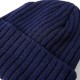 Mens Womens Vintage Cotton Earmuffs Knitted Beanie Plain Good Elastic Bonnet Caps