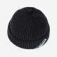 Mens Womens Winter Color Matching Knit Beanie Cap Outdoor Foldable Rolled Cuff Brimless Hats