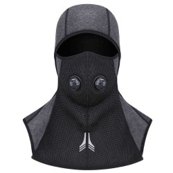 Mens Womens Winter Windproof Fleeces Riding Mask Outdoor Ski Neck Protector Face Mask Cap