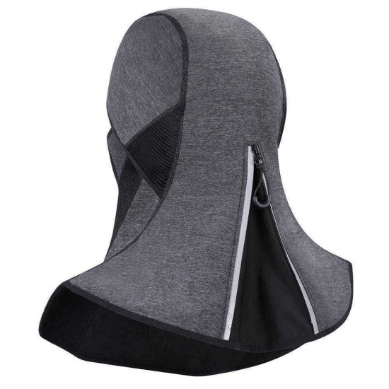 Mens Womens Winter Windproof Fleeces Riding Mask Outdoor Ski Neck Protector Face Mask Cap