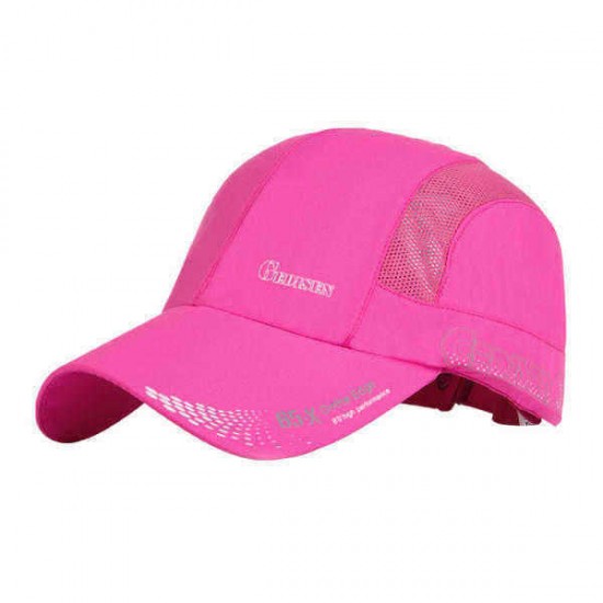 Mesh Quick Drying Baseball Hat Summer Breathable Outdooors Climbing Fishing Visor Snapback Cap