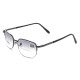 Metal Frame Bifocal Reading Glasses with Case Casual Computer Presbyopic Glasses