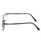 Metal Frame Bifocal Reading Glasses with Case Casual Computer Presbyopic Glasses