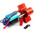 Metal Transfer Gear Box with 370 Motor for WPL B-16 B-24 B-36 C24 JJRC Q60 Q61 1/16 RC Car