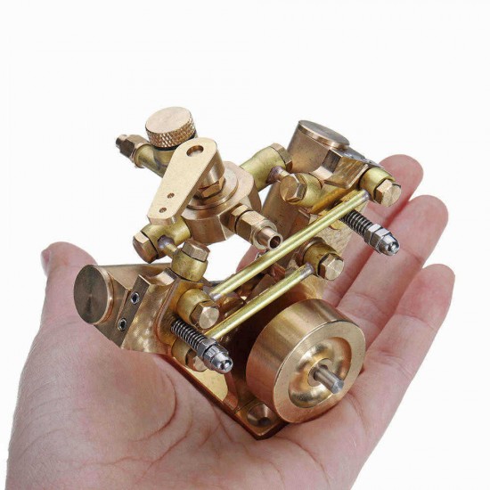 Microcosm Micro Scale M2B Twin Cylinder Marine Steam Engine Model Stirling Engine Gift Collection