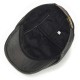 Middle-Aged Winter Warm First Layer Cowhide Adjustable Beret Caps Outdoor Adjustable Newsboy Hat