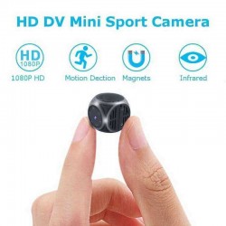 Mini 1920*1080P HD DV Recorder FPV Camera FOV 140 Degree Built-in Battery Support 32G SD Card