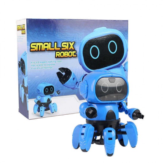 MoFun DIY Stem 6-Legged Gesture Sensing Infrared Avoid Obstacle Walking Robot Toy