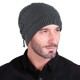 Multi-purpose Winter Plush Knit Beanie Hat Scarf Outdoor Ski Earmuffs Skull Cap