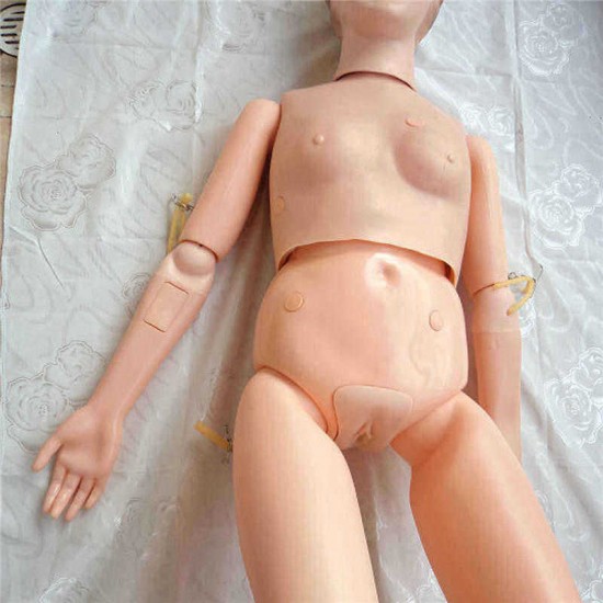 Multifunctional Female Nursing Training Manikin Model Mannequin Patient Care