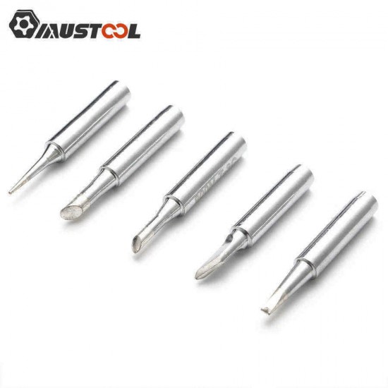 Mustool® MT223 60W Adjustable Temperature Electric Solder Iron Welding Rework Repair Tool with 5pcs Solder Tips I/3C/4C/K/2.4D 110V/220V Option