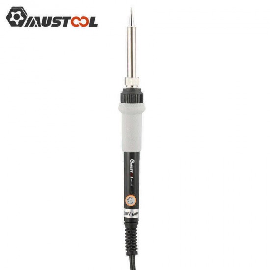 Mustool® MT223 60W Adjustable Temperature Electric Solder Iron Welding Rework Repair Tool with 5pcs Solder Tips I/3C/4C/K/2.4D 110V/220V Option