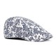 Mysterious Chinese Style Totem Porcelain Prints Tide Fashion Beret Caps