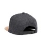 NUZADA Unisex Winter Outdoor Flat Peaked Cap Woolen Warm Sports Hat Baseball Cap