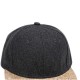 NUZADA Unisex Winter Outdoor Flat Peaked Cap Woolen Warm Sports Hat Baseball Cap