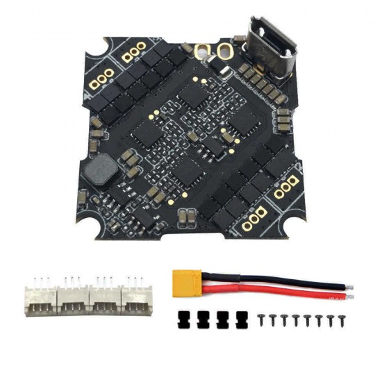 NameLessRC AIO412 F4 Flight Controller AIO OSD BEC & Built-in 12A BL_S 2-4S ESC for Tinywhoop FPV Racing Drone