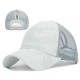 New Arrival Ladies Summer Fashion Sports Ponytail Baseball Cap Women Messy Bun Baseball Hat