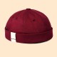 New Avene Style Casual Street Retro Hip Hop Innocent Landlord Hat Vintage Innocent Metal Standard Sailor Brimless Hats