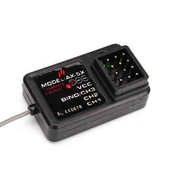 New Version AUSTAR AX5 3CH 2.4G Transmitter With Receiver For RC Car