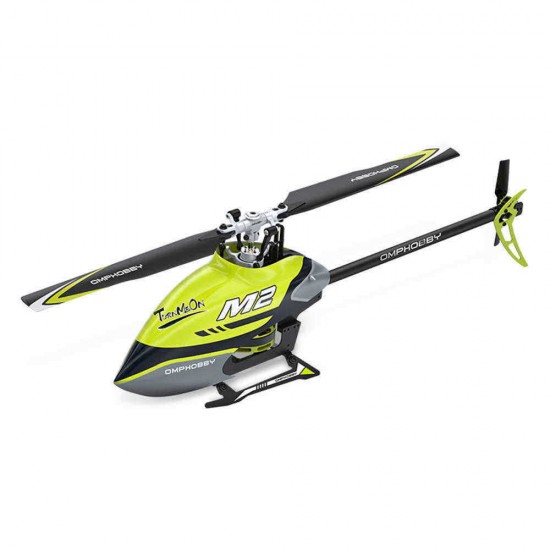 OMPHOBBY M2 6CH 3D Flybarless Dual Brushless Motor Direct-Drive RC Helicopter BNF With 4 IN 1 Flight Controller