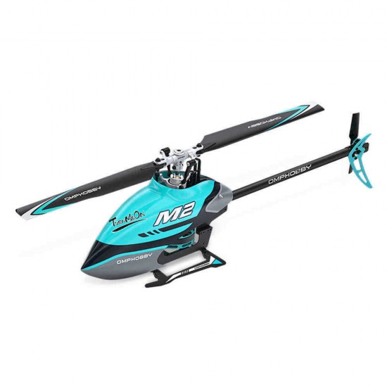 OMPHOBBY M2 6CH 3D Flybarless Dual Brushless Motor Direct-Drive RC Helicopter BNF With 4 IN 1 Flight Controller