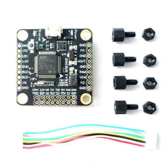 Omnibus F4 BetaFlight 3.2.0 OSD STM32F405RGT6 Flight Controller for RC Drone FPV Racing 30.5X30.5MM