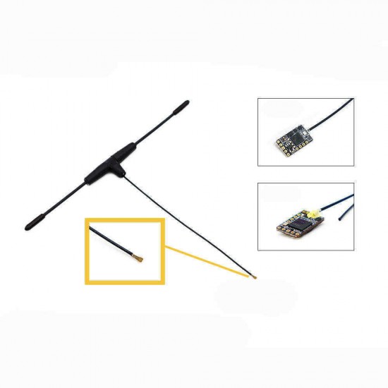 Original FrSky 868MHz Dipole T IPEX4 Receiver Antenna for R9 Mini / R9 MM LBT Version RC Drone