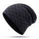 Outdoor Cycling Ski Earmuffs Knit Hat Men Women Winter Plush Thick Beanie Cap